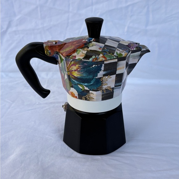 Mackenzie-Childs Multicolor Espresso Maker - Picture 2 of 6